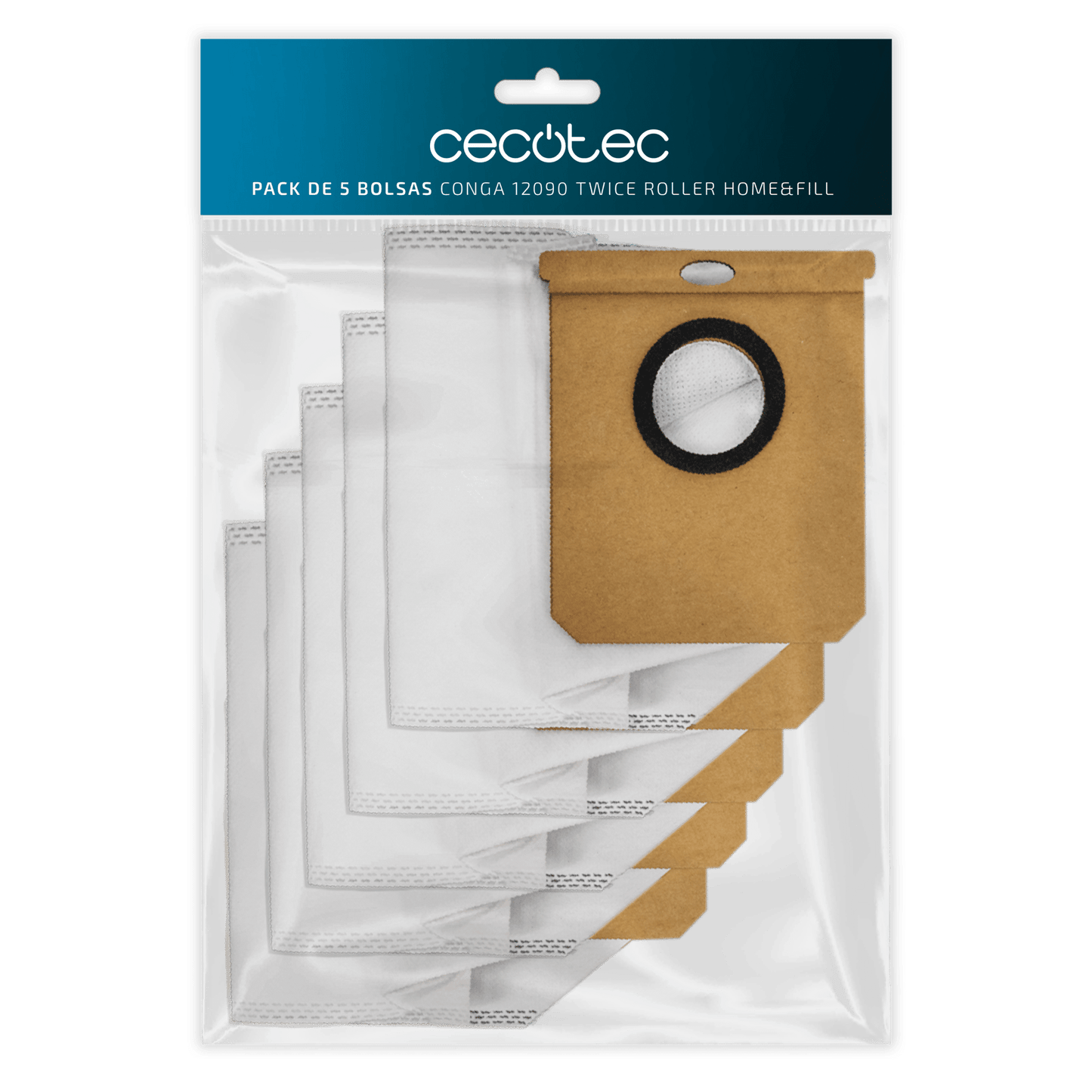Pack de 5 bolsas para Conga 12090 Twice Roller Home&Fill