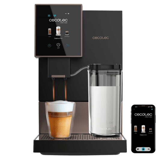 Cremmaet Compactccino Connected Black Rose