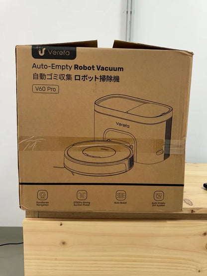 Verefa V60 Pro Robot Aspirador con Autovaciado