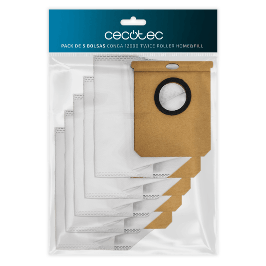 Pack de 5 bolsas para Conga 12090 Twice Roller Home&Fill